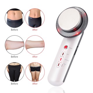 【shuanghong666】【F J G J】Ultrasound Cavitation EMS Body Slimming Massager Lipo Fat Burner Machine Galvanic Infrared Ultrasonic Weight Loss Facial Lifting