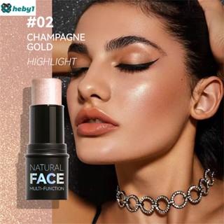 Mlsmile High-gloss Blush Face-fixing Stick Nose Shadow Outline Shadow ปากกาธรรมชาติ Brightens Facial สามมิติ Face-fixing heby1