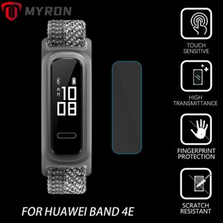 Myron ฟิล์มกันรอย TPU นิ่ม แบบเต็มจอ สําหรับ Huawei Band 4E