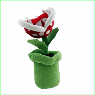 Sqt ตุ๊กตายัดนุ่น ซูเปอร์มาริโอ้ Bros Piranha Plant ของขวัญสําหรับเด็ก ตกแต่งบ้าน เกมคอลเลกชัน