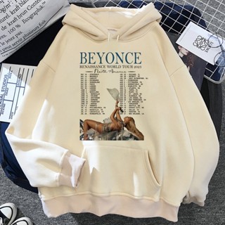 Beyonce เสื้อฮู้ดดี้ แขนยาว ลายกราฟฟิค ยุค 90s สําหรับผู้หญิง 2023