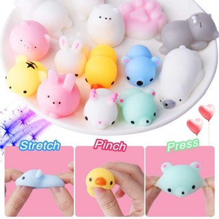 【langxiao】1-Piece Soft Toy Set Cute Animal Compression Ball Squeezed Mochi Rising Toy Fart Soft Viscous Soft Relief Toy Interesting Gift