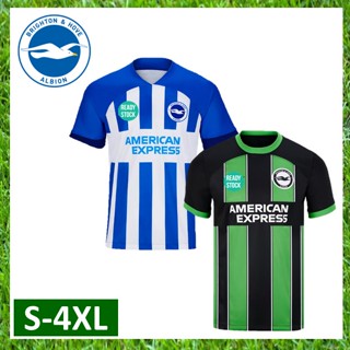 23/24 Brighton Home Away ชุดที่ 3 สําหรับผู้ชาย Jersi Baju Bola Sepak (S-4XL)