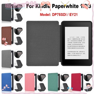 Orienttk เคสป้องกันโทรศัพท์มือถือ TPU แบบนิ่ม กันกระแทก คุณภาพสูง สําหรับ Kindle Paperwhite 1 2 3 DP75SDI 6 นิ้ว