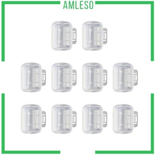 [Amleso] ฝาครอบตะขอตกปลา แบบพกพา ติดตั้งง่าย 10 ชิ้น