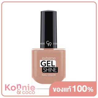 Golden Rose Gel Shine Nail Color 10.2ml #10 สีกึ่งเจลไม่ต้องอบ ติดทน เงาสุดพลัง.