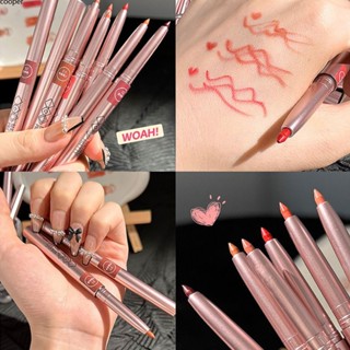 【พร้อมส่ง】 Mking Pretty Rotary Lip Liner Lipstick Pen Waterproof Long-Lasting Matte Lip Liner