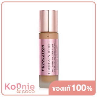 Makeup Revolution C&amp;D Foundation 23ml #F11 รองพื้นที่เน้นการปกปิดขั้นสุด.