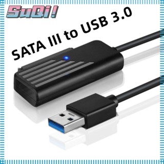 Suqi อะแดปเตอร์ความเร็วสูง สําหรับ HDD 5Gbps Type C เป็น SATA 2.5 นิ้ว