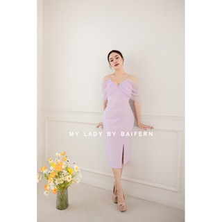 ชุดเดรสไปงานแต่ง ชุดออกงาน MY LADY BY BAIFERN - ML0437