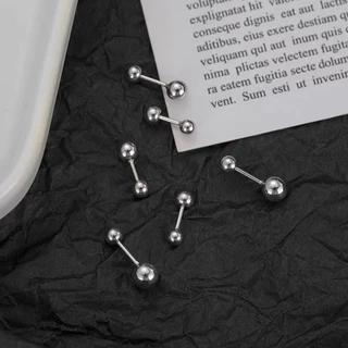 ꒰ ต่างหูจิว Dots Silver925 จิวเงิน ไม่แพ้แน่นอน - Burwoodstore