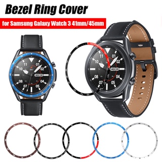 Bezel เคสนาฬิกาข้อมือโลหะ กันรอยขีดข่วน สําหรับ Samsung Galaxy Watch 3 41 มม. 45 มม. Galaxy Watch3