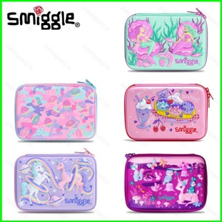 SMIGGLE Yb2 กล่องดินสอ ลายการ์ตูนยูนิคอร์น นางเงือกน่ารัก ความจุขนาดใหญ่ BY2