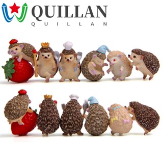 Quillan เม่นจิ๋ว สวนจิ๋ว เรซิ่นจิ๋ว เครื่องประดับจิ๋ว