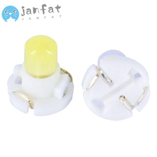 Janfat หลอดไฟแดชบอร์ด Led T3 12V ทนทาน อุปกรณ์เสริม สําหรับรถยนต์