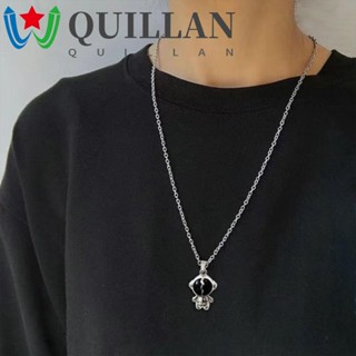 Quillan สีเงิน กระดูกไหปลาร้า โซ่ Vintagea หรูหรา ผู้หญิง เครื่องประดับ ปาร์ตี้ ฝัน อวกาศ โลหะผสม สไตล์เกาหลี สร้อยคอ