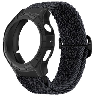 สําหรับ Amazfit Cheetah Pro สายรัดข้อมือไนลอน สายรัดข้อมือ แบบนิ่ม สําหรับ Amazfit Cheetah Smart Watch เคส tpu ฝาครอบกันชน