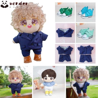 Wonder รองเท้าผ้าใบแฟชั่น ขนาด 20 ซม. 8 แบบ สําหรับตุ๊กตา DIY