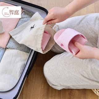 Zhiting Travel Slippers Female Male Travel Portable Aircraft Slippers Couple Travel Hotel Bath Indoor Floor Non-Slip DEAy