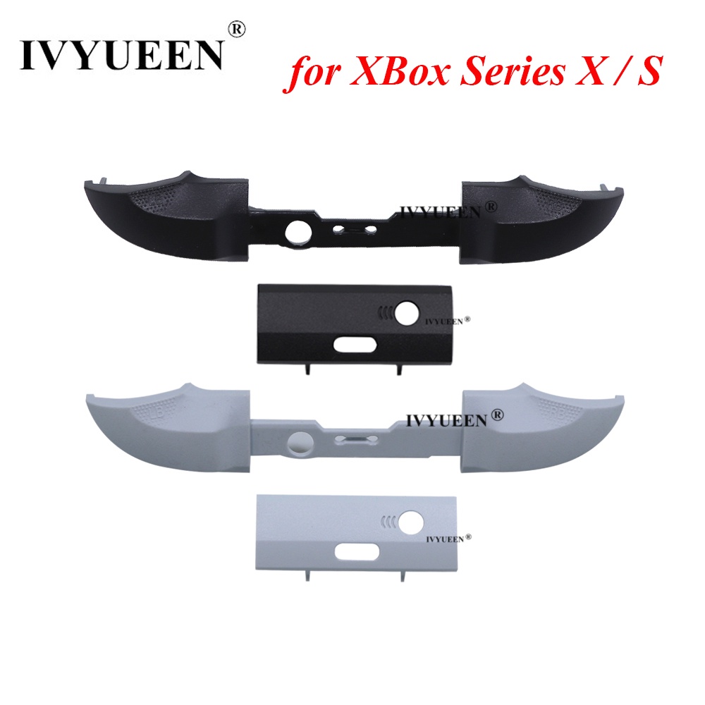 Ivyueen สําหรับ XBox Series XS Controller RB LB กันชน RT LT ปุ่มทริกเกอร์ Mod Kit กลางบาร์ผู้ถือชิ้นส่วน