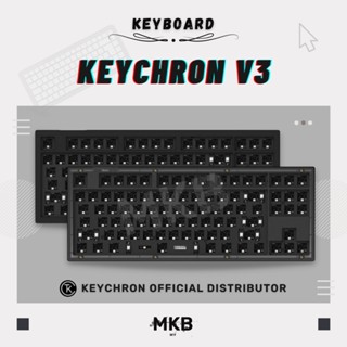 [พร้อมส่ง] Keychron V3 ชุดคีย์บอร์ด RGB QMK VIA South Facing Screw In Stabilizers Customisable Driver