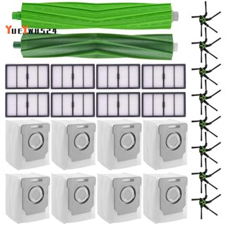 『yueywh524』แปรงหลัก แปรงด้านข้าง แผ่นกรอง HEPA แบบเปลี่ยน สําหรับเครื่องดูดฝุ่น IRobot Roomba S9 S9+ S9 Plus
