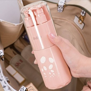 Travel Business Trip Wash Bag Female Travel Wash Cup Set Toiletries Male Storage Bottle Portable Fire Extinguisher Bottles Storage Bag aWs9