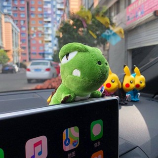 Car Decoration Ornaments Vehicle Display Screen Dashboard Computer Screen Dinosaur Cartoon Female Car Interior Supplies Little Doll Car decoration