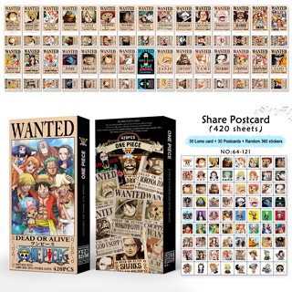 ONE PIECE Postcards(30pcs) + Photocards(30pcs) + Stickers(144pcs)