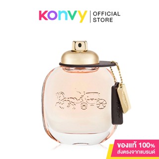 Coach EDP 50ml น้ำหอมโค้ชสำหรับผู้หญิง ที่ได้รับแรงบันดาลใจในการออกแบบจากความวุ่นวายของมหานครนิวยอร์ค.