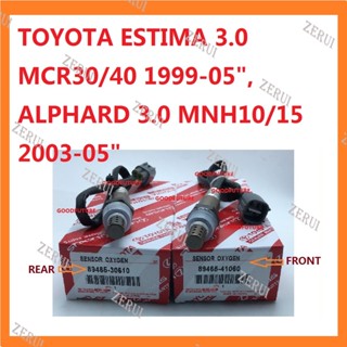 Zr เซนเซอร์ออกซิเจนหน้า หลัง # LAMBDA O2 SENSOR # TOYOTA ESTIMA 3.0 MCR30/40 99-05 นิ้ว, ALPHARD 3.0 MNH10/15 2003-2005 นิ้ว (1MZ)