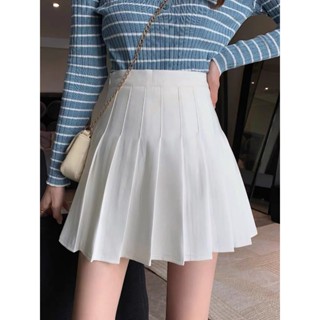 TIFFY SKIRT - กระโปรงเทนนิส เนื้อผ้าหนา ทรงสวย มีกางเกงซับในอย่างดี ซิปข้าง มีซับในกางเกง กระโปรงสั้น