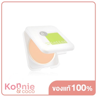 Sheene Oil Free Cake Powder SPF25/PA++ with Refill แป้งผสมรองพื้นคุมมัน ชีนเน่.