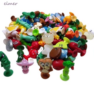 Elmer ถ้วยดูด ตุ๊กตาการ์ตูนสัตว์ ขนาดเล็ก ของเล่นสําหรับเด็ก 20 ชิ้น ต่อล็อต