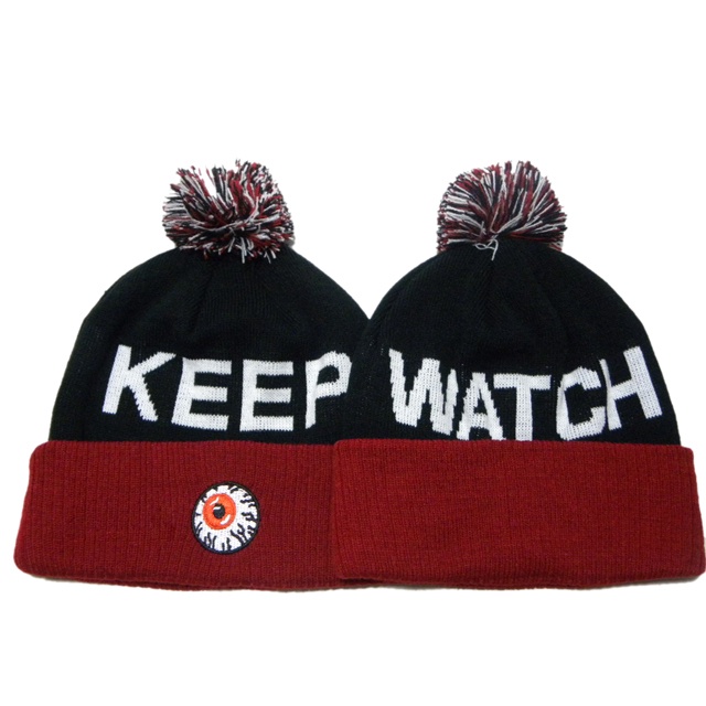 Mishka Beanie Keep Watch Pom