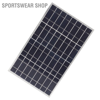  Sportswear Shop แผงพลังงานแสงอาทิตย์ 40A Controller Polysilicon 30W Dual USB ชาร์จสูงประสิทธิภาพการแปลงสำหรับ RV รถเรือเครื่องบิน