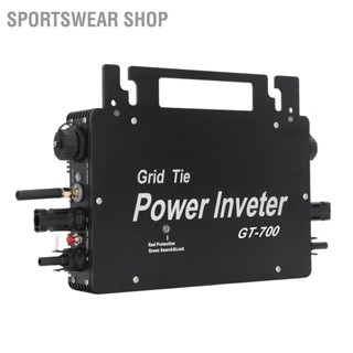 Sportswear Shop 700W อินเวอร์เตอร์ขนาดเล็ก SINGLE PHASE SOLAR Grid เชื่อมต่อ WiFi DC TO AC MINI INVERTER EU Plug 230V