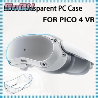 Suqi เคสป้องกันหูฟัง VR แบบใส สําหรับ Pico 4 VR