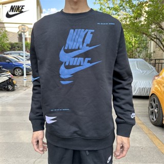 【พร้อมส่ง】ของแท้ 100% Nike เสื้อกันหนาว มีฮู้ด ให้ความอบอุ่น ลายโลโก้ใหญ่ สําหรับผู้ชาย DM6876-010