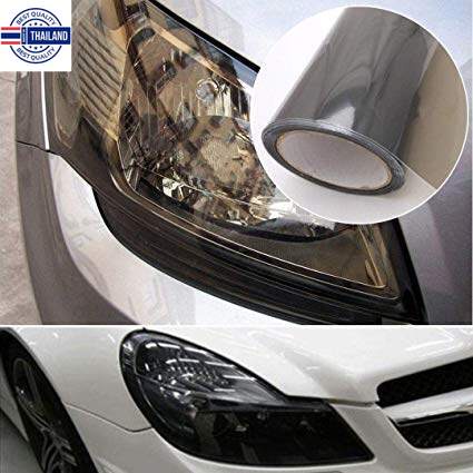 CAR LIGHT FILM 40X100CM ฟิล์มติดไฟหน้า ฟิล์มติดไฟหน้ารถยนต์ ฟิล์มดำติกรถ ฟิล์มดำติดกระจก ฟิล์มติดโคม