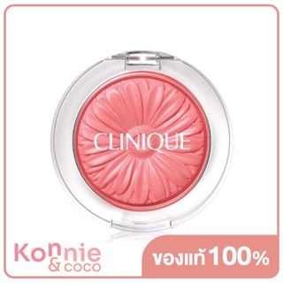 Clinique Cheek Pop Blush Pop #02 Peach Pop 3.5g คลีนิกข์ บลัชออนสีสวย เพื่อพวงแก้มสดใส.