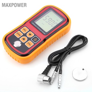 Maxpower GM100 เครื่องวัดความหนาอัลตราโซนิคแบบดิจิตอล 1.2-225 มม. เครื่องวัดความกว้างเหล็ก