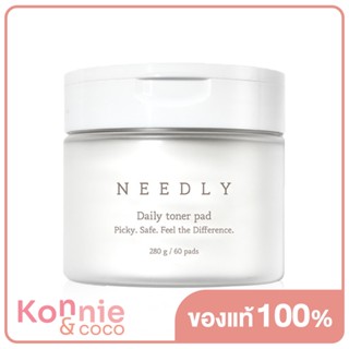 NEEDLY Daily Toner Pad นีดลี่ แผ่นเช็ดทำความสะอาดผิวหน้า.