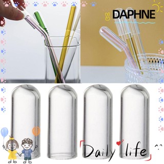 Daphne ฝาครอบหลอดดูดน้ํา อุปกรณ์เสริม สําหรับแก้วน้ํา 1/4 ชิ้น