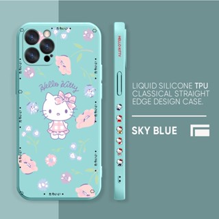 [Aimeidai] เคสโทรศัพท์มือถือ ซิลิโคน กันกระแทก พิมพ์ลายเฮลโลคิตตี้น่ารัก สําหรับ OPPO A9 A12 A15 A16 A39 A53 A72 A74 A94