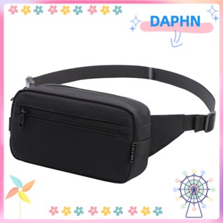 Daphs กระเป๋าคาดเอว ขนาดใหญ่ กันน้ํา สีดํา สําหรับผู้ชาย และผู้หญิง