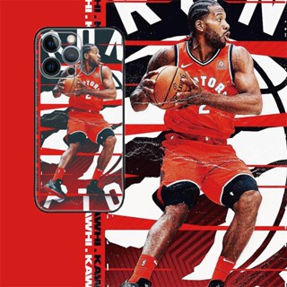 [Aimeidai] เคสโทรศัพท์มือถือซิลิโคน กันกระแทก พิมพ์ลาย NBA Super Star Kawhi Leonard สําหรับ iPhone 14 13 12 11 Series