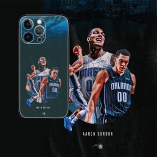 [Aimeidai] เคสโทรศัพท์มือถือซิลิโคน กันกระแทก พิมพ์ลาย NBA Super Star Aaron Gordon สําหรับ iPhone 14 13 12 11 Series