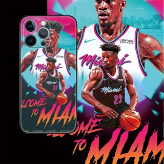 [Aimeidai] เคสโทรศัพท์มือถือซิลิโคน กันกระแทก พิมพ์ลาย NBA Super Star Jimmy Butler สําหรับ iPhone 14 13 12 11 Series