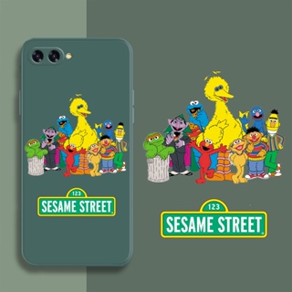 [Aimeidai] เคสโทรศัพท์มือถือ ซิลิโคน กันกระแทก พิมพ์ลาย Sesame Street สําหรับ OPPO A9 A12 A15 A16 A39 A53 A72 A74 A94